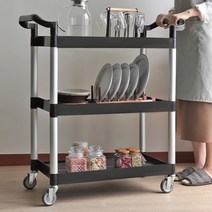 튼튼한 3단 이동카트 서빙카트 일반형, 1개