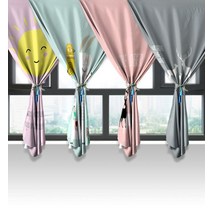 암막커튼 312# 펀칭 없이 침실 차광포 작은 을 달아 완성셋방 심플 다소미얼 Z