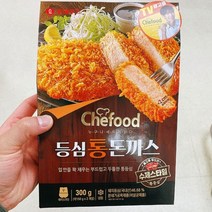 쉐푸드 등심 통 돈까스 300g, 아이스팩 포장
