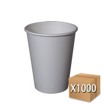 코디마트 일회용 무지 테이크아웃 종이컵 12온스 360ml, 1box