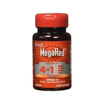 쉬프 메가레드 어드벤스 4 in1 오메가3S 크릴 오일 500 Mg 정 소프트겔 40 Ea