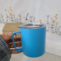 블루보틀 트레블 머그 350ml 스테인텀블러, 1개