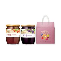 복음자리 실속형선물세트 딸기잼380g+포도잼370g, 1개