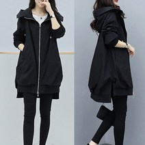 미르마루 빅사이즈여성의류 벌룬 점퍼 +파우치 세트 free~77