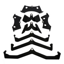 렛풀다운그립 티바로우 렛풀다운 그립 그립바 중량 세트 랫풀다운그립 높은 위치의 풀 핸들 낮은 풀 투 연습 백 체육관 훈련 갠트리 액세서리 홈 로잉 풀백 인공물, 8개 세트