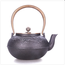 무쇠주전자 주철 물끓이는 보온 보냉 쇠 술 차 감성 주물 예쁜 찻 고급형 가정용, 1.2L 스몰기본