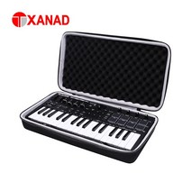 미니건반 신디사이저 XANAD EVA 하드 케이스 M 오디오 산소 프로 미니 32 키 USB 미디 키보드 컨트롤러 여행용 운반 보관 가방