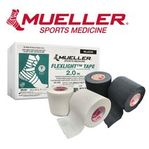 뮬러(Muller) 테이프 플렉스라이트 flexlight tape 클라이밍 볼링 테니스 중약지 테이프, 화이트