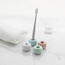 리빙셀렉트 도자기 칫솔꽂이 칫솔홀더, 블루