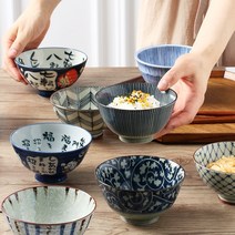 일본 도자기 공기 밥그릇 밥공기 다이어트 작은 미니 대접 국그릇, 28-일본 도자기 세토 대접, 1개