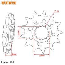 MTB 로드 스프라켓 픽시휠 바퀴 시마노 스램 호환 12 11 10 9 8 7 단 OTOM-프론트 체인 스프로킷 오토바이 더트 바이크 모토크로스 KTM SX SXF XC XCF X, [01] 13T