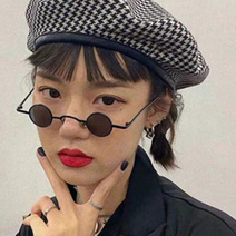 레트로 복고풍 인싸 미니 선그라스 코믹 촬영 소품