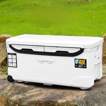 아이스박스 낚시 갈치 캐리어 대용량 낚시쿨러 48L, 13리터 태블릿(어깨끈 포함)