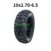 경운기타이어 10 인치 10x2.75-6.5 솔리드 타이어 70/65-6.5 스피드 웨이 5 듀얼트론 3 전기 스쿠터 용, 한개옵션0
