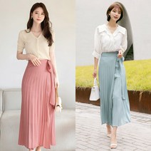 시크라인 콘시니 플리츠 스커트 CLMA-S-04