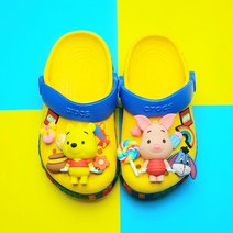 신발 악세사리 만들기 귀여운 아이 여자 큰 왕 입체 독특한 고무 3D 플레이비츠 DIY 재료 특이한 꾸미기 리본 블링곰 보석 블링블링 입체 신발파츠 진주 세트