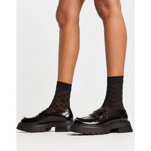 버쉬카 청키 sole 로퍼 블랙