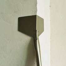 퍼티칼 스테인레스 스틸 소재 90 도 정원 메탈 손잡이 건식 벽체 야외 코너 페인트 스크래퍼 블레이드 벽 석고 건설 공구 1 피스, [03] large Internal