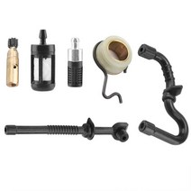 농업용 전기 톱 오일 펌프 웜 기어 연료 호스 필터 키트 Stihl MS180 MS170 018 017 교체용 OEMs, 한개옵션0