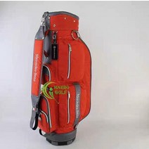 골프백 골프가방 천 경량 메르세데스 로고 소프트 패브릭, 주황색