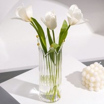 어린왕자 왕광 꽃 화병 유라 이케바나 인테리어꽃병 수경재배 오브재 예쁜 투명화병, 옐로우