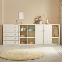 헬로 아기옷장 유아 수납장 베이비장 아이옷장 장난감정리장 틈새옷장 어린이책장 5단서랍장 (화이트엣지), 화이트엣지