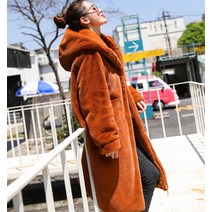 겨울이월상품 퍼프리 에코퍼 페이크퍼 코트 FurFree 인조모피 모피반대 숏 롱코트 양털 가디건세트 인조가죽 여자