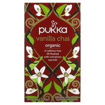 Pukka Herbs 바닐라 차이 카페인 프리 20 티 사셰 1.41 온즈 40 g 333161, 30캔, 40g