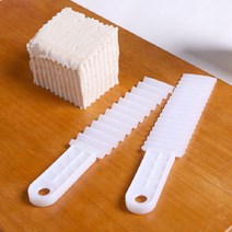 두부칼 두부 묵 컷팅 물결 톱니모양 슬라이서 커터 칼, 상품선택, 두부묵커터기2P-단품