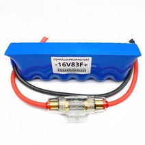 슈퍼캐패시터 카파시터 커패시터 maxwell 자동차 정류기 supercapacitor bank 16v100f 자동 시작 전압 조정기 고전류 16v83f, 없음