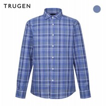 트루젠 마혼방 체크 패턴 셔츠 TGAU4-MRC730