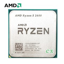amd ryzen 5 2600 r5 2600 3.4ghz 6코어 12코어 65w yd2600bbm6iaf 소켓 am4 cpu 프로세서