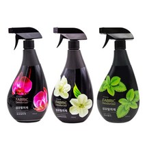3개 섬유탈취제 뿌리는 섬유유연제 정전기 방지 스프레이 섬유향수, 700ml 3개 플로랄+아모라+허브