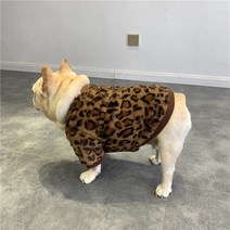 반려동물 강아지 고양이 용품 새로운 럭셔리 디자이너 애완 동물 강아지 옷 코트 작은 중간 강아지 프랑스 불독 가을 겨울 플러스 벨벳 따뜻한 코트 자켓, 02 M, 17 I-2