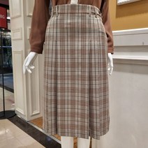 BCBG 비씨비지 가을22 버킨 체크 스커트 B2C8S221