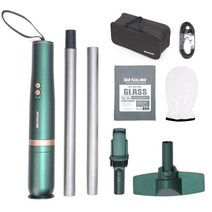 모런 차량용 무선청소기 v5플러스 실내 청소 패키지, 브리티쉬그린