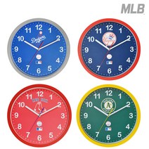 MLB 정품 선물용_인테리어_디자인 벽시계, 시카고컵스_벽시계