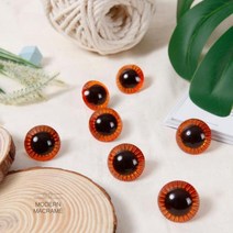 7컬러 나사형 인형눈알 28mm 마크라메 재료ft+4748