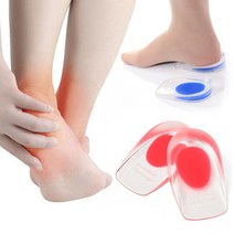 케어리즘 푹신한 뒷꿈치깔창 운동화 기능성 실리콘 깔창, 블루, 1개