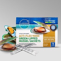 라이프스팬 뉴질랜드 초록입홍합 환 90000mg 30포 초록잎홍합 초고함량 Acti-flex 90000