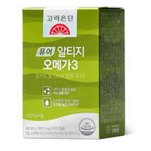 고려은단 퓨어 알티지 rTG 오메가3 60캡슐, 36개