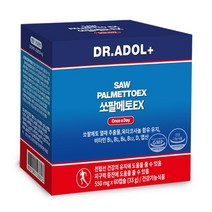 닥터아돌 쏘팔메토 EX 로르산 엽산 / 지구력 증진, 60캡슐, 1개