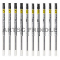 유니 스타일핏 리필심 0.38mm 혼합 10개 UMR-109-38, 블랙10개(흑10청0적0)