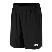 뉴발란스 뉴발란스 엑셀러레이트 7인치 쇼츠 반바지 트레이닝 팬츠 하의 AMS93189-BK