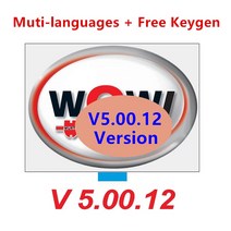 V5.00.12 용 핫 와우 5.00.8 R2 소프트웨어 Tcs 멀티 진단 자동차 수리 데이터 kengen과 다국어 2022, 없음, 없음, 17.5.00.8-Deutsch - send CD