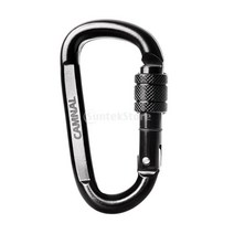 암벽용등반앵커 헤비 듀티 30kn 등반 카라비너 rappelling 스윙 캠핑 배낭 여행 대형 자동 잠금 카라비너 ​​개 가죽 끈 등산