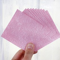 호박세스 8cmX8cm 재단종이 10장 (호박키세스만들기 호박세스 초콜릿), 핑크