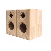 스피커 상자 우퍼 우드 엠프 증폭기 6.5인치 케이스, 6.5인치 (1개) 실버 그릴 포함