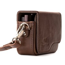 MegaGear Leica C Typ 112 Leather Camera Case with Strap - Dark Brown - MG1264, 1