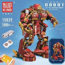 어벤져스 아이언맨 헐크버스터 무선조종 파워펑션 레고호환블럭 장난감, K